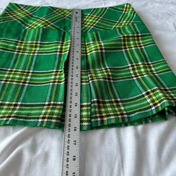 AAR Kilt Royal Steward Tartan Boys & Girls Skirt Green Scottish St. Patrick‎ Day - Picture 8 of 10